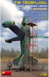 MiniArt Models 1/35 Focke Wulf Triebflugel kísérleti vadászgép modell beszálló állványzattal (MI40005)
