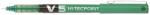 Pilot Roller V5 Hi-Tecpoint Pilot 0.5 mm varf fin, verde PBX-V5G