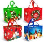  Karácsonyi ajándéktáska - 31 x 25 x 17 cm - 4 féle (59729)