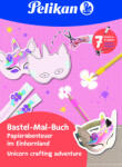 Herlitz Carte pentru activitati creative cu decupaje A4 Herlitz, 32 file, Motiv unicorni (101554) Carte de colorat