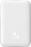 Baseus Magnetic Mini Powerbank vezeték nélküli töltéssel, MagSafe kompatibilis 15W / PD 20W, 10000 m (PPCX070002)