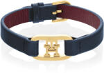 Tommy Hilfiger Brățară din piele albastru închis 2780827
