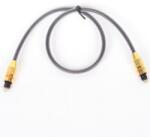 Royal Оптичен кабел Royal CABLE-623 HQ/0.5m, от Toslink(м) към Toslink(м), 0.5m, сребрист