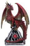 Nemesis Now Statuetă Nemesis Now Fantasy: Dragons - Guardians Gaze (The Fierce Flame Dragon), 16.5 cm (U7017A25) Figurina