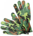 TOYA Kertészkesztyű zöld terepmintával 8-as (74113) - pepita