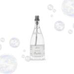  Esküvői buborékfujó elegáns pezsgős üveg