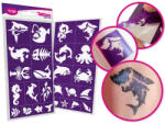 TyToo TyToo: Tengeri állatok csillámtetoválás sablon szett 26db (KQPXX1800387)