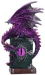 Nemesis Now Statuetă Nemesis Now Gothic: Dragons - Dragon Fable (Purple Dragon Eye), 24 cm (U6702A24) Figurina