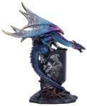 Nemesis Now Statuetă Nemesis Now Gothic: Dragons - Draconic Dragon on Sigil, 17.5 cm (U6699A24) Figurina