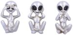 Nemesis Now Set de statuete Nemesis Now Adult: Humor - Three Wise Aliens, 7 cm (U5929V2) Figurina