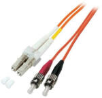 Conneu LC-ST дуплексна пач корда, мултимод OM2, 3мм. , оранжева, Conneu (2.0 м) (CNFJ-LCSTOM2DOR3mm-2)