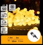 Aigostar - LED външна декоративна гирлянда 50xLED/3, 6W/230V/8 функции 5m IP44 топла бяла светлина (AI2175)