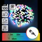 Aigostar - LED RGBY Външна декоративна гирлянда 100xLED/3, 6W/230V/8 режима 10m IP44 (AI2183)