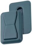 Dviced - Magsafe bőr kártyatartó állvánnyal - kék (DV550002) (DV550002)