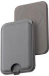 Dviced - Magsafe összecsukható bőr kártyatartó és állvány - szürke (DV550006) (DV550006)