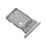 Aftermarket Piese si componente Suport SIM Samsung Galaxy S21 5G G991 / S21+ 5G G996, Dual SIM, Argintiu (sup/sim/S21/5G/ag)