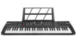 Produs de Import Orga electronica, 61 clape, negru Instrument muzical de jucarie