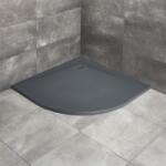 Radaway Cadita dus compozit semirotunda Radaway Kyntos A 100x100 cm antracit (HKA100100-64)