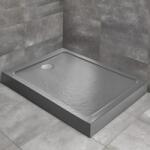 Radaway Cadita dus dreptunghiulara Radaway Doros F Compact Stone 140x90 cm acril antracit (SDRFP1490-05-64S)