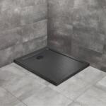 Radaway Cadita dus dreptunghiulara Radaway Doros F Stone 150x90 cm acril negru (SDRF1590-01-54S)
