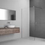 Radaway Paravan de dus tip Walk-in Radaway Modo New II crom-transparent 50 cm sticla securizata 8 mm (389054-01-01)