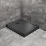 Radaway Cadita dus dreptunghiulara Radaway Doros F Compact Stone 150x90 cm acril negru (SDRFP1590-05-54S)