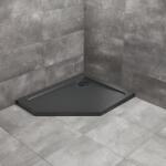 Radaway Cadita dus pentagonala Radaway Doros PT E Stone 100x90 cm acril negru dreapta (SDRPT1090-01-54SR)