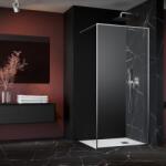Radaway Paravan de dus tip Walk-in Radaway Modo F II nichel periat-transparent 110 cm sticla securizata 8 mm (10409105-91-01)