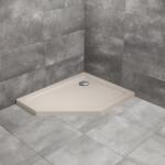 Radaway Cadita dus pentagonala Radaway Doros PT E Stone 90x80 cm acril casmir dreapta (SDRPT9080-01-84SR)