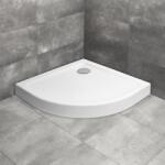 Radaway Cadita dus semirotunda Radaway Doros A Compact 80x80 cm acril alb (SDRA8080-05)