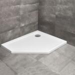 Radaway Cadita dus pentagonala Radaway Doros PT E 100x90 cm acril alb dreapta (SDRPT1090-01R)