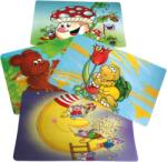  Tányéralátét gyerekeknek, 43 x 28 cm, 4 minta (69158) (69158)