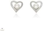 Újvilág Kollekció Ezüst szív fülbevaló - 02107-269