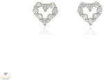 Újvilág Kollekció Ezüst szív fülbevaló - 02107-275