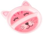 Canpol babies Чиния с разделения Canpol - Happy Faces, Розова (74/005_pin)