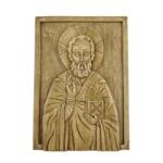  Дърворезбована икона на Свети Никола (5488)