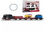 PIKO Piko: Set starter - Locomotivă cu aburi, vagoane de marfă și șine (57113) Trenulet