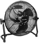  12"/30 cm-es 70W fekete padlóventilátor cirkulátor (44-652)