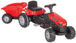 Pilsa Tractor cu pedale si remorca Pilsan Active with Trailer 07-316 red