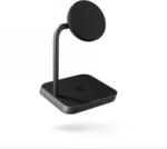 ZENS indukciós akkutöltő Aluminium Series 2 in 1 Magnetic Wireless Office Charger 2 ZEDC26B/00 Fekete (ZENS17)