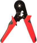  Krimpelő fogó csatlakozókhoz, fekete fogantyúk (0582)