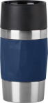 emsa Travel Mug Compact thermal mug 0.3 liters (dark blue, screw cap) (N2160800) - pcone