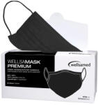  Wellsamask Colour line orvosi maszk 50db - fekete
