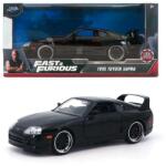Jada Toys Fast & Furious 1995 Toyota Supra 1: 24 Fekete Modellautó (9333380314R00)
