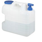 Relaxdays Víztároló kanna csappal műanyag 20 literes fehér - kék 10026581_674