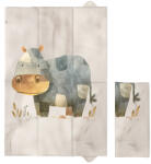 CEBA BABY Utazó pelenkázó alátét (60x40) Basic Cosy Hippo - vital24