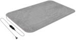 Infra Szőnyeg alá tehető fűtőszőnyeg termosztáttal és időzítővel 140x200 cm 230V 420 W, IP20, szürke
