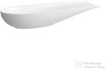 Laufen ILBAGNOALESSI 100x38 cm-es pultra ültethető mosdó kerámia lefolyószelep takaróval, matt fehér H8189747571121 (H8189747571121)