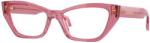 Versace VE3373U 5516 Transparent Pink Demo Lens szemüveg (VE3373U 5516)