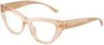 Dolce&Gabbana DG3412 3432 Transparent Camel Demo Lens szemüveg (DG3412 3432)